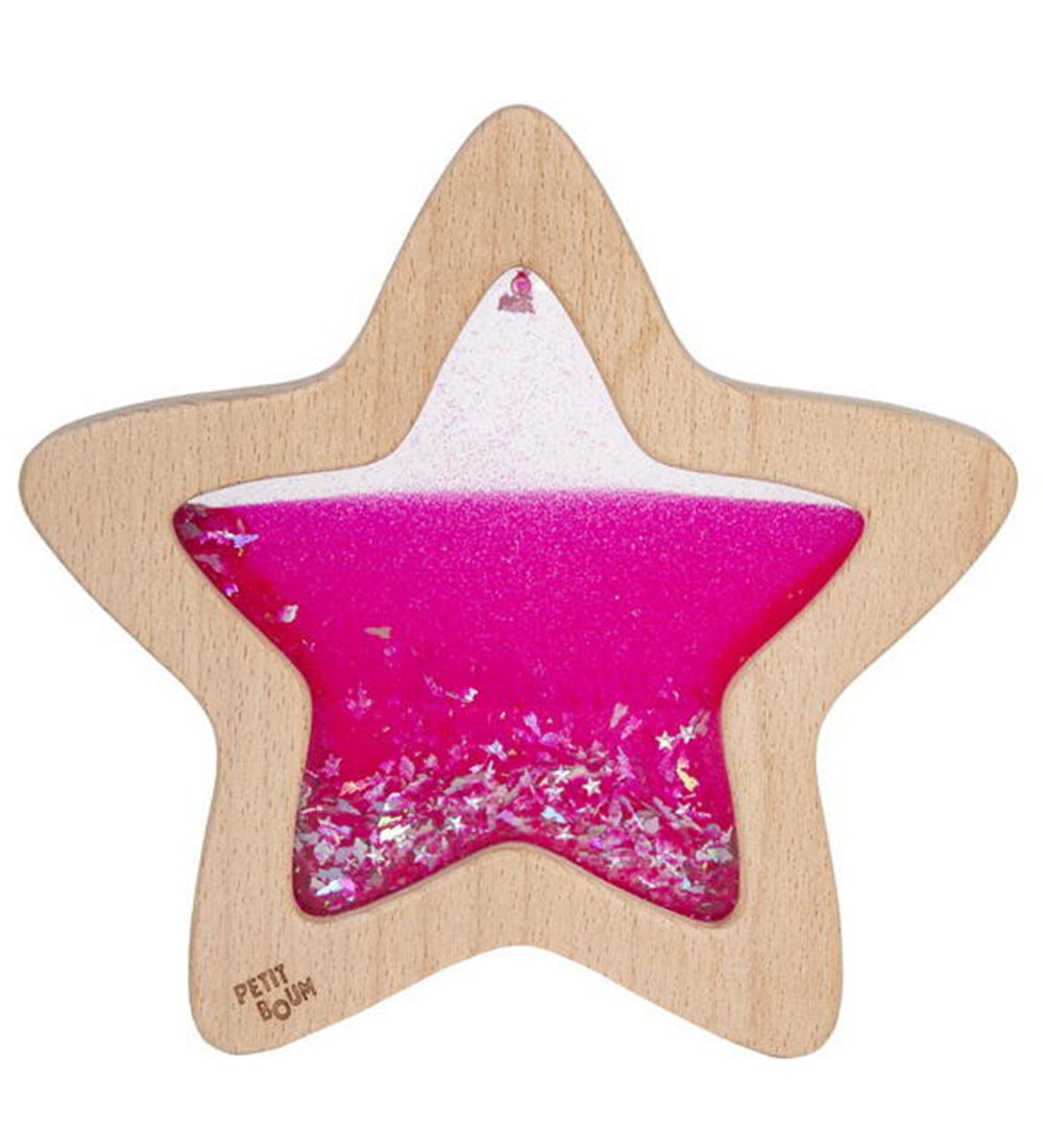 Petit Boum Sensorisch Speelgoed - Hout - Flow Star - Roze