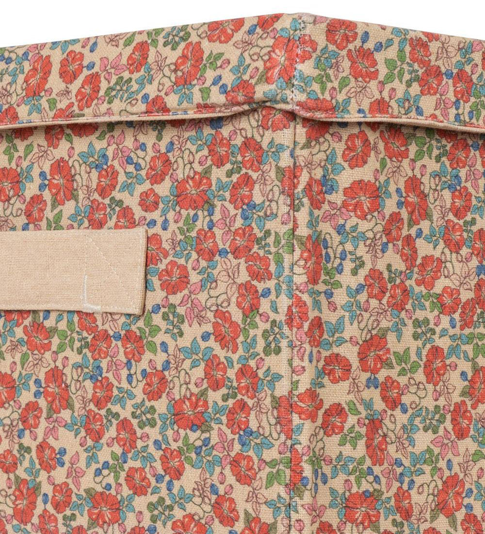 Konges Sløjd Storage Basket - Large - Kaluka/Flowers