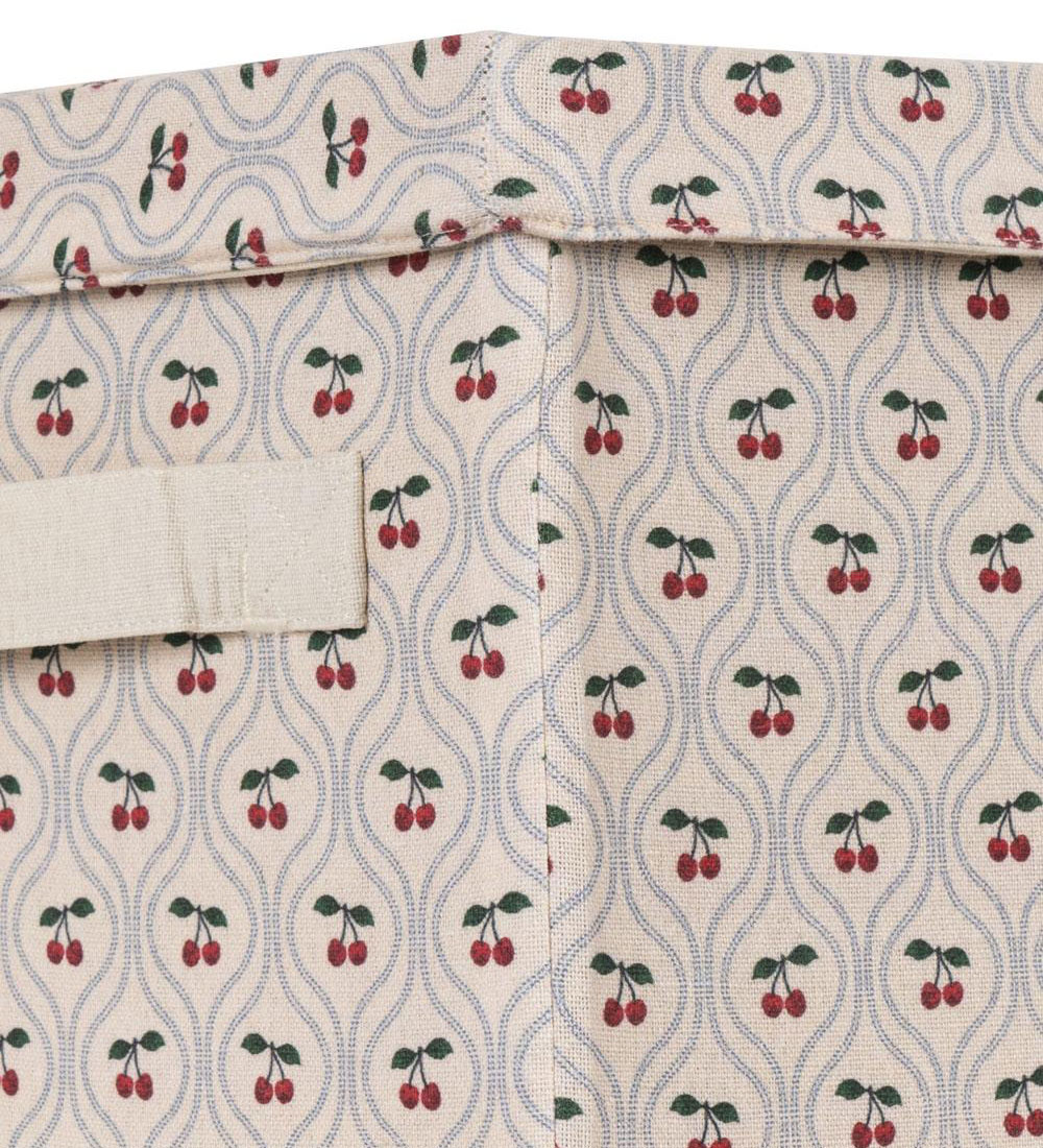 Konges Sløjd Storage Basket - Little - Cherry Motif