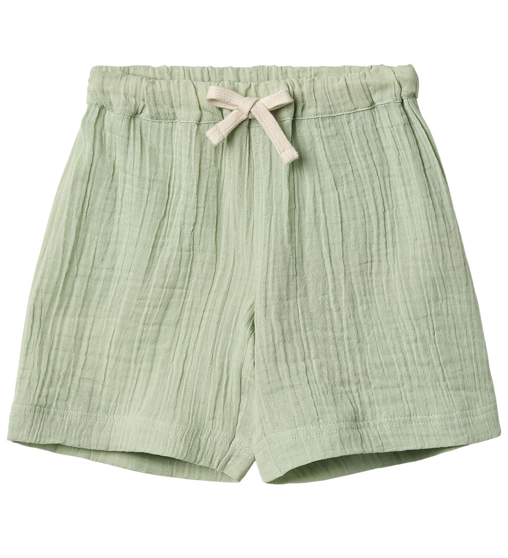 Wheat Shorts - Muslin - Atlasz - Soft Mint