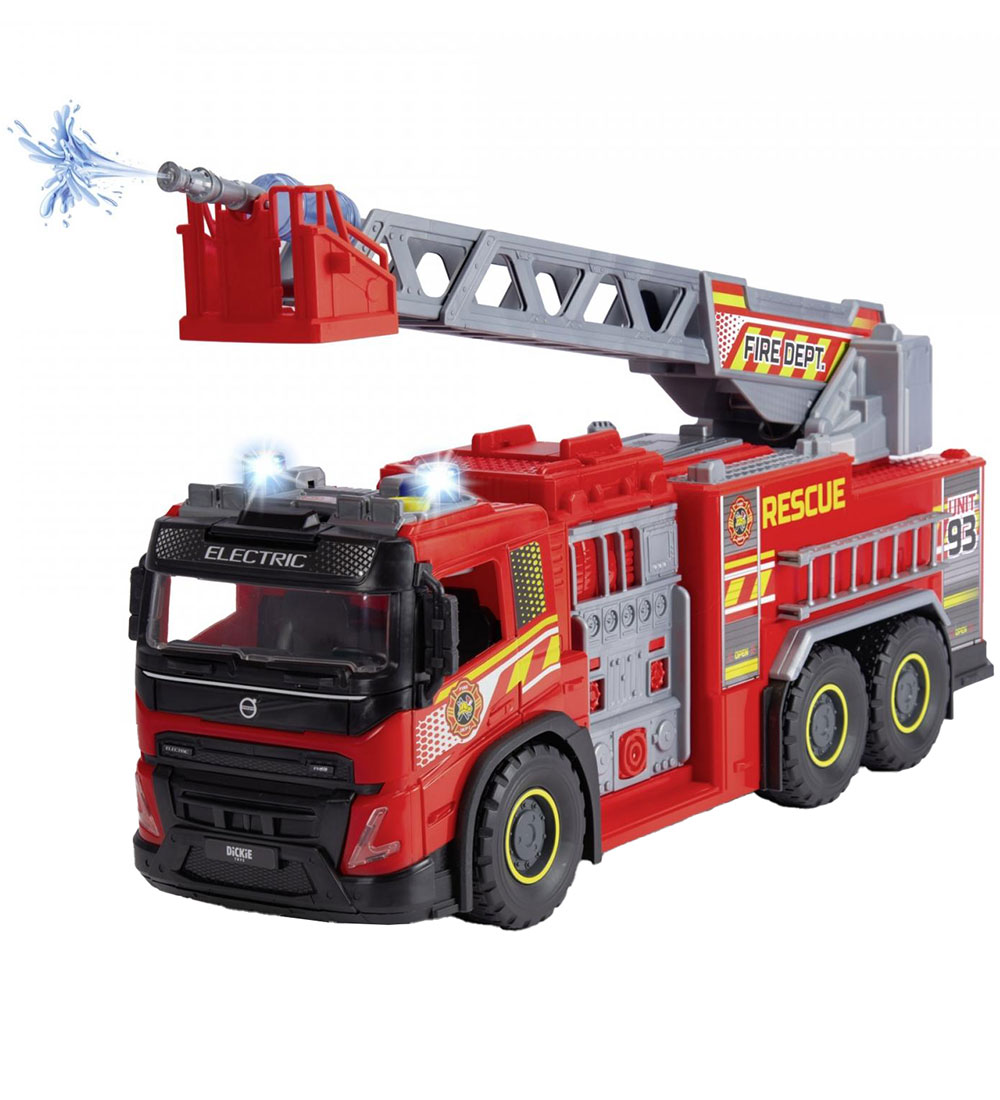 Dickie Toys Fire truck - Giant Fire Truck - Light/Sound