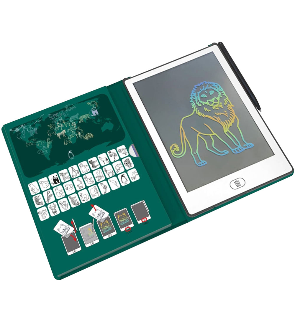 Kidywolf Drawing Tablet - Animals Around The World