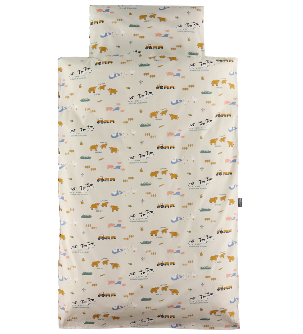 Nørgaard Madsens Bedding - Junior - Beige w. Farm