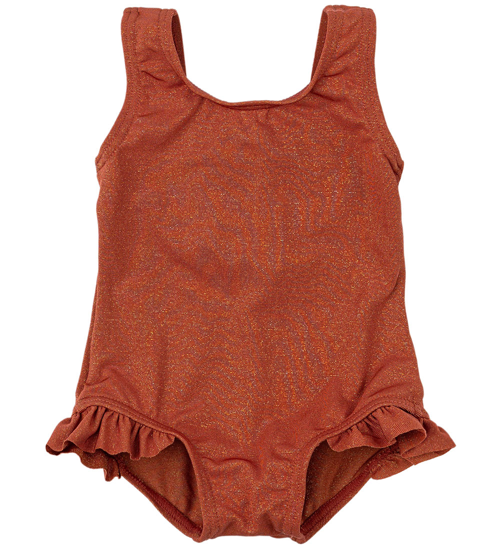 Petit Piao Swimsuit - Bow Tie - Gold