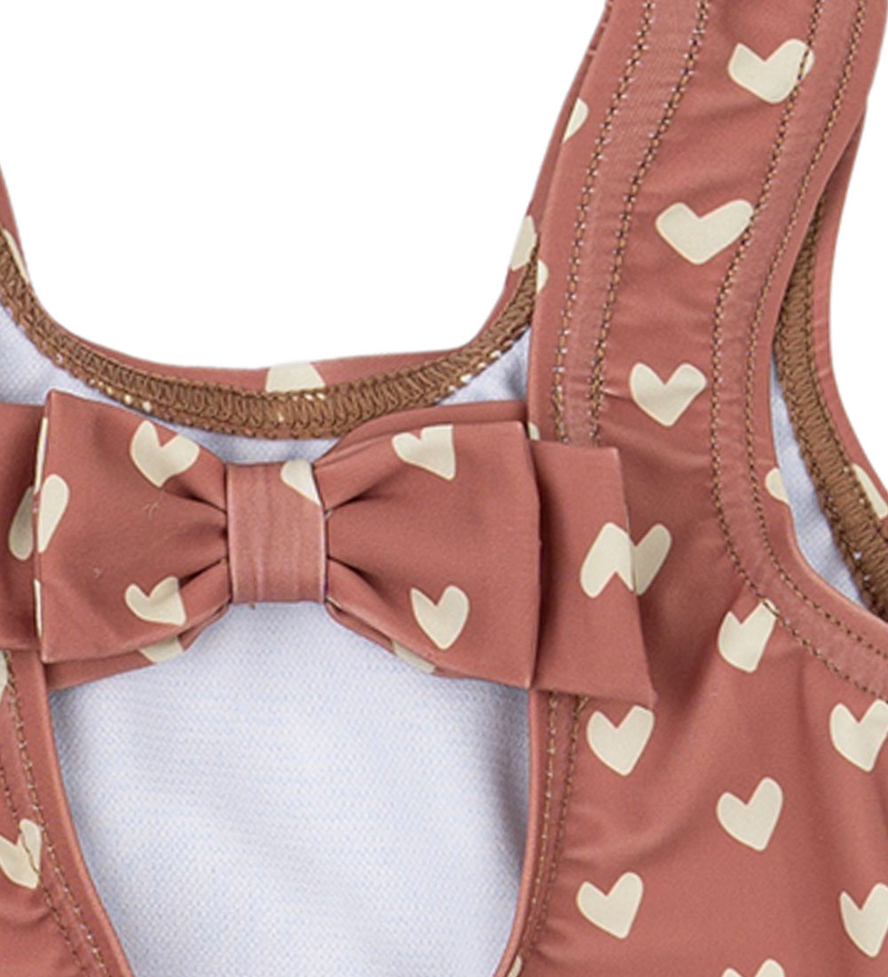 Petit Piao Swimsuit - Bow Tie - Withered Rose Heart