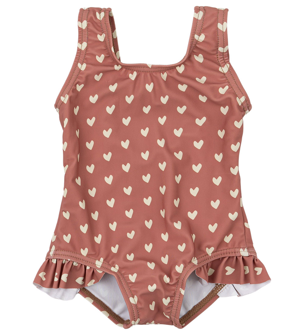 Petit Piao Swimsuit - Bow Tie - Withered Rose Heart