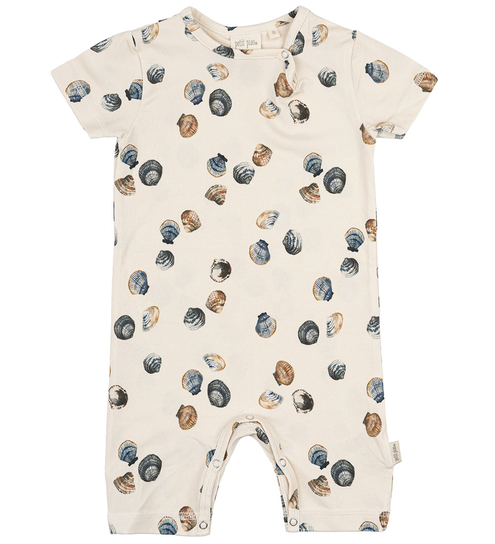 Petit Piao Summer Romper - Sum - Clam