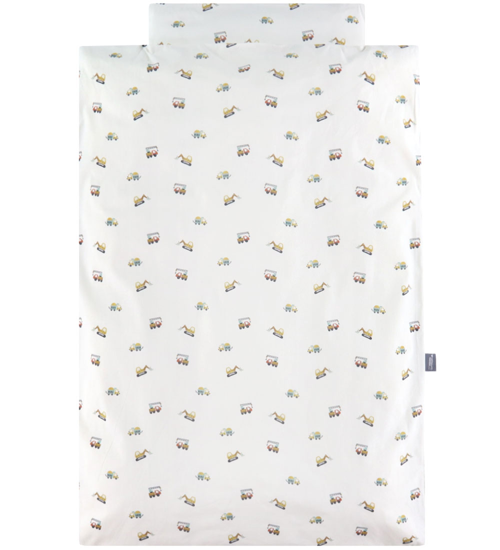 Nørgaard Madsens Bedding - Junior - White w. Work machines
