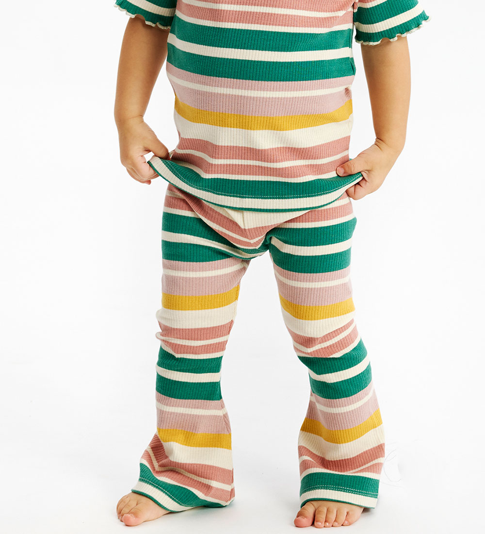 The New Siblings Trousers - TnstOcean - Rib - Multi Striped