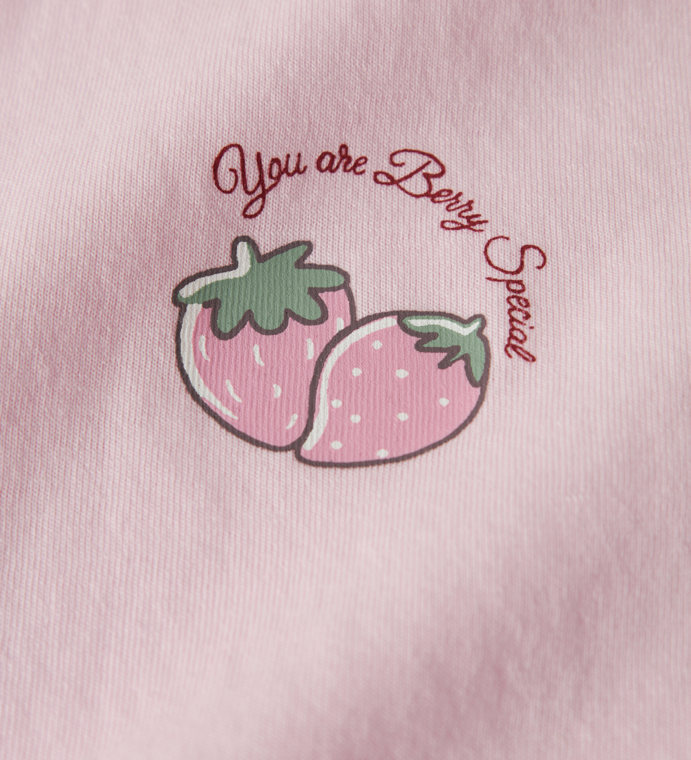 Name It T-shirt - NkfVarutti - Ballerina/Strawberry