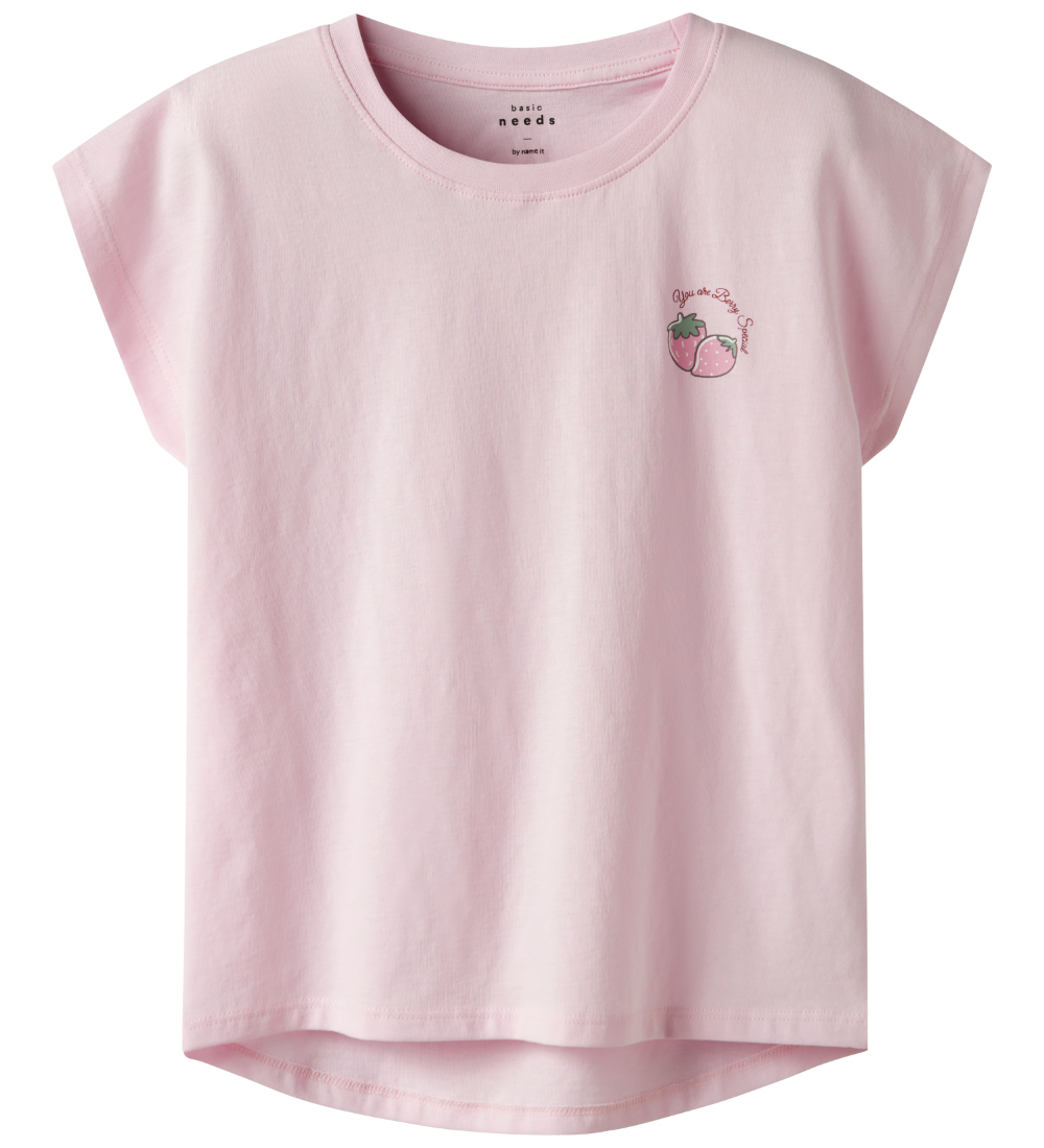 Name It T-shirt - NkfVarutti - Ballerina/Strawberry