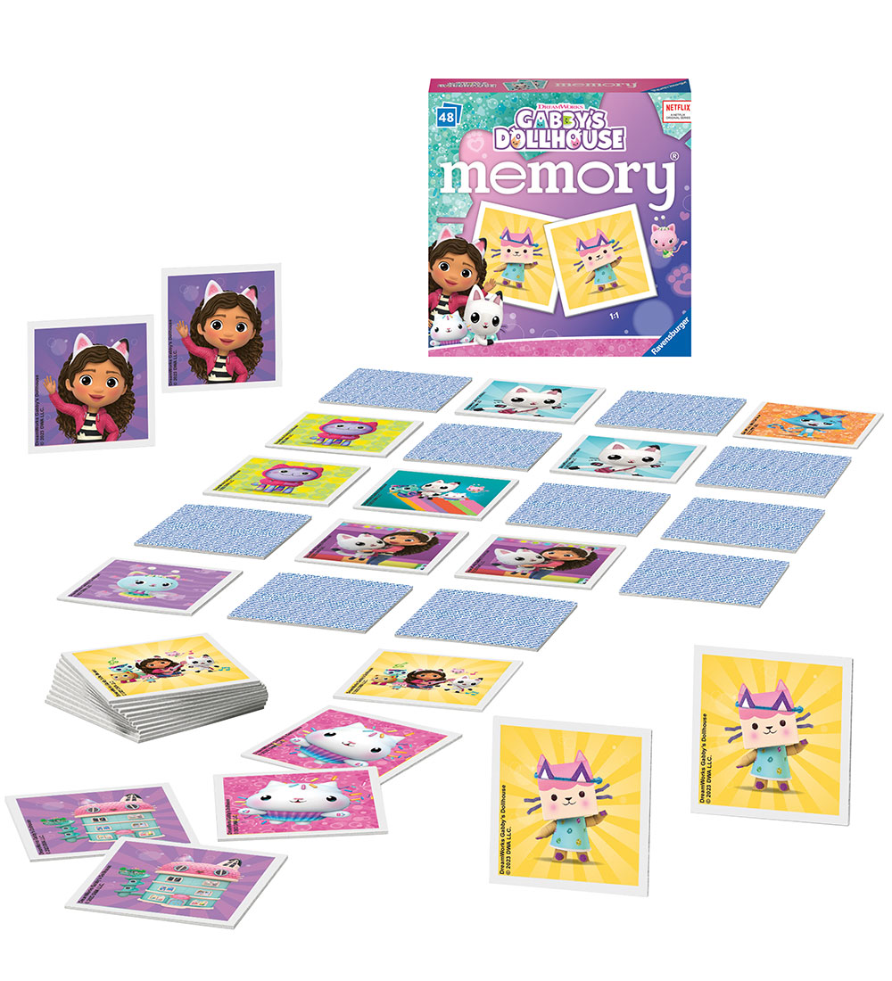Ravensburger Memory Game - Mini - Gabby's Dollhouse