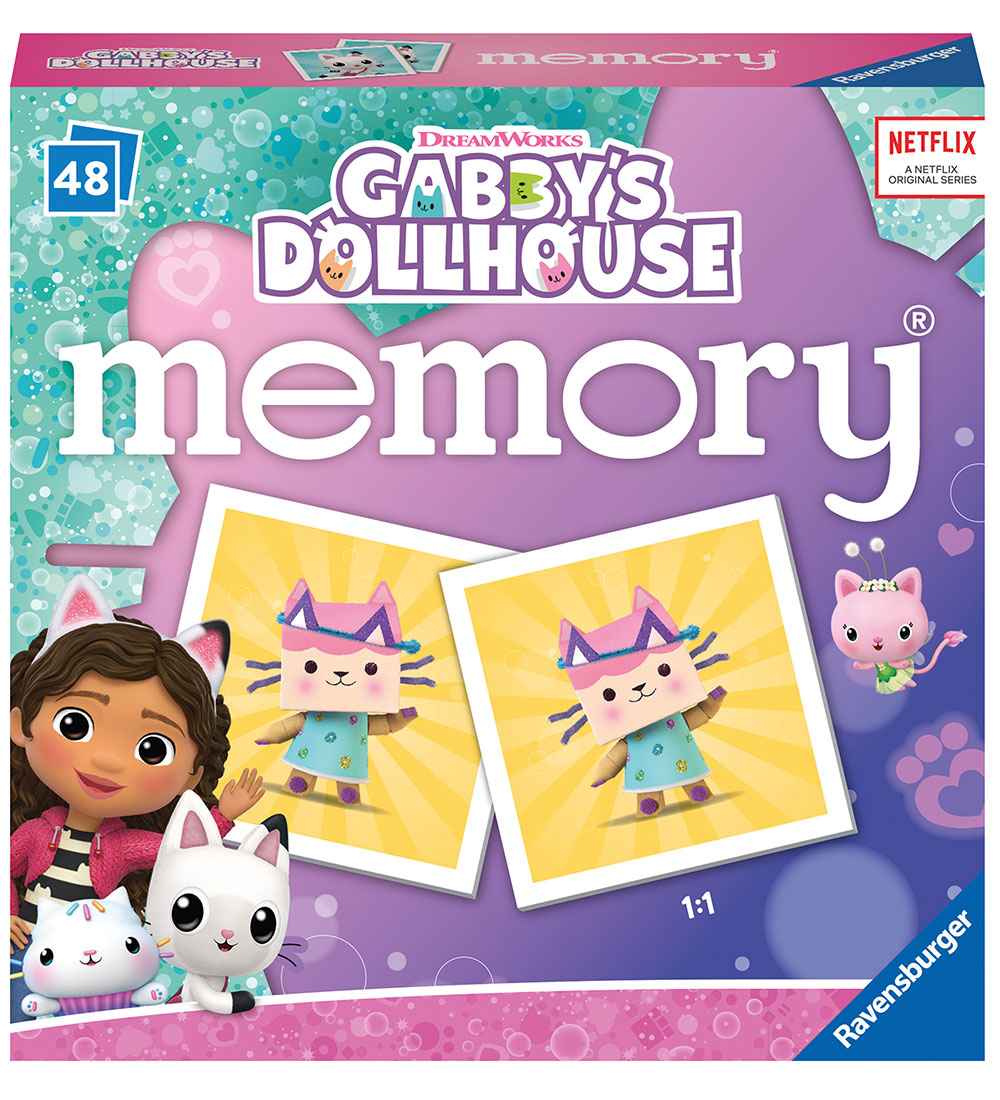 Ravensburger Memory Game - Mini - Gabby's Dollhouse