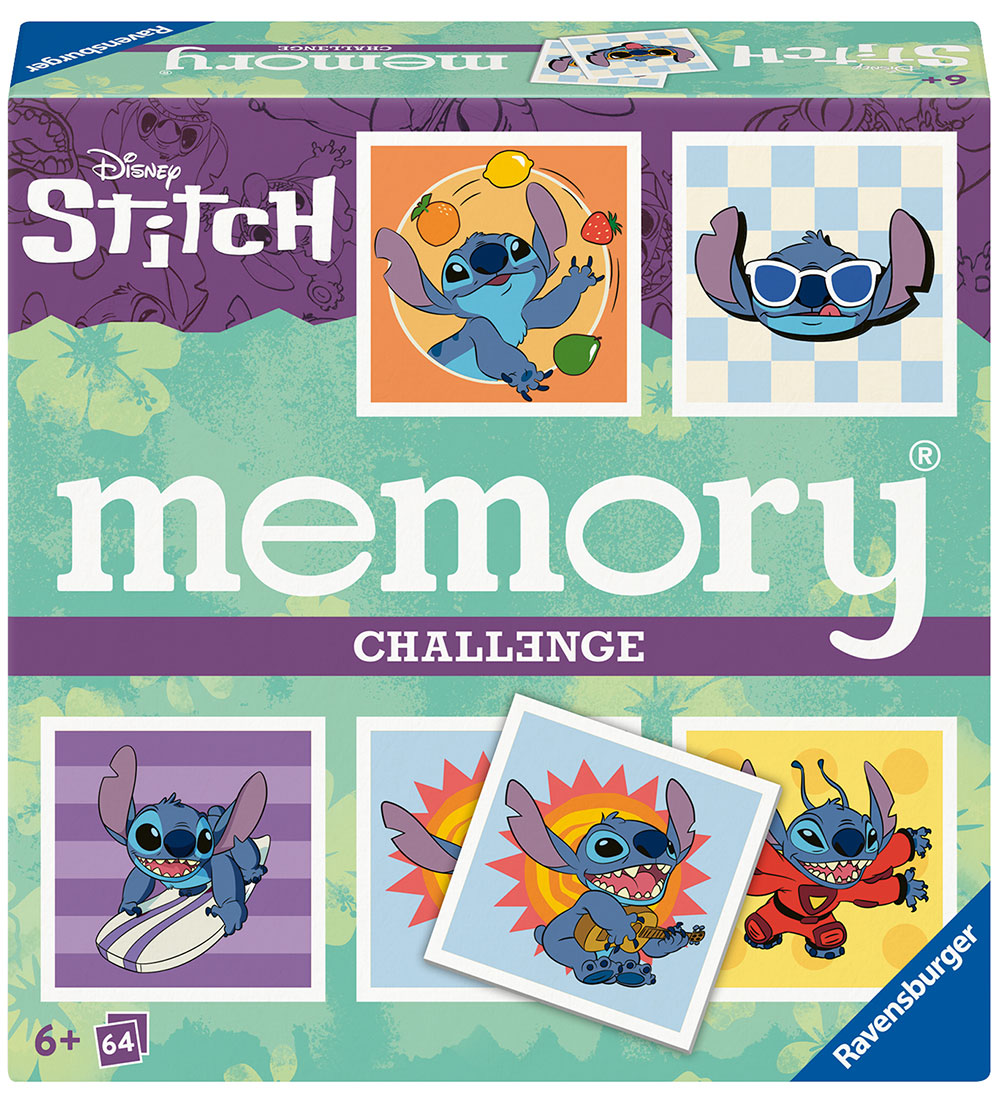 Ravensburger Memoryspel - Disney Stitch
