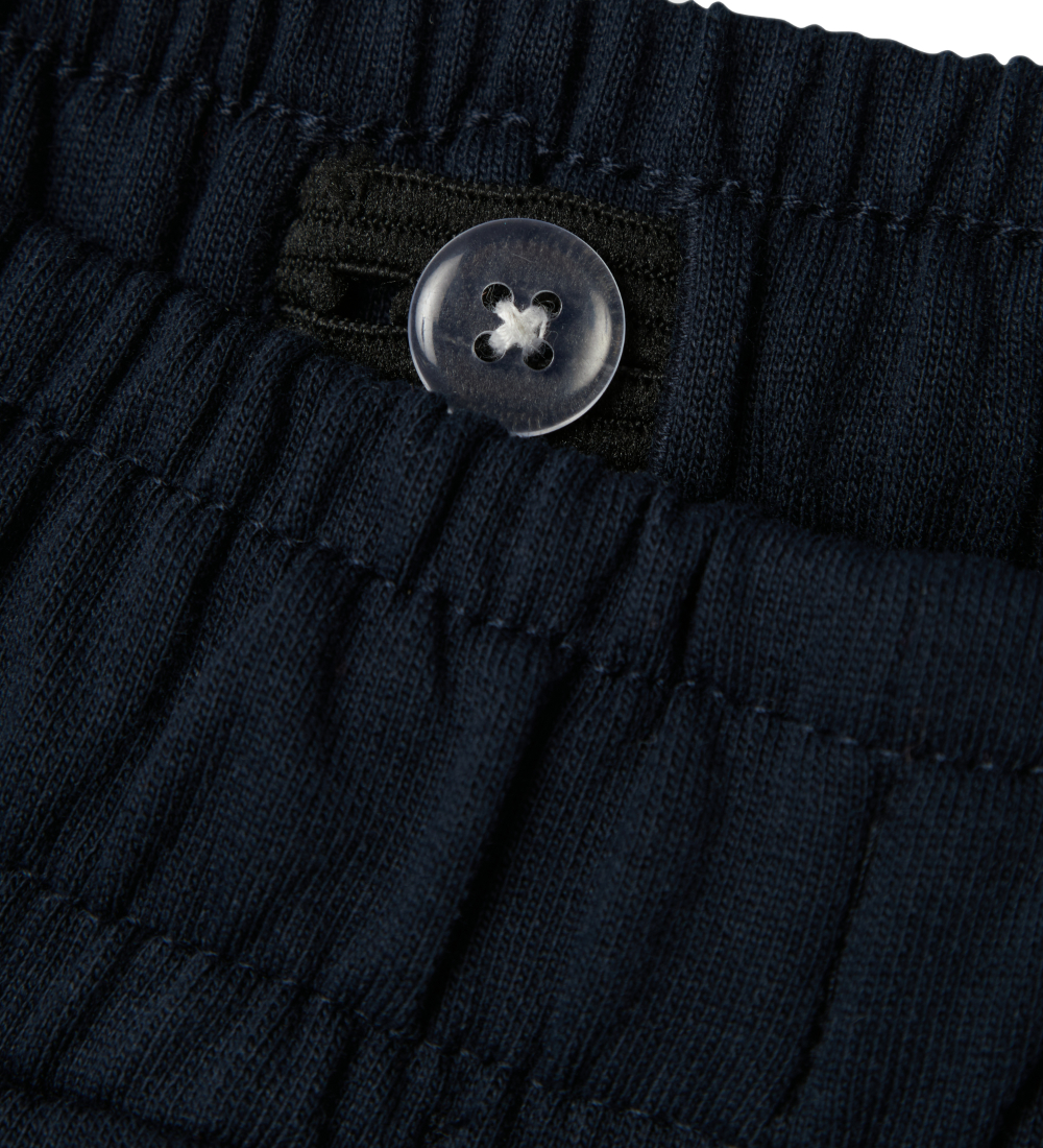 Name It Sweat Shorts - NkmHenlo - Dark Sapphire w. Print