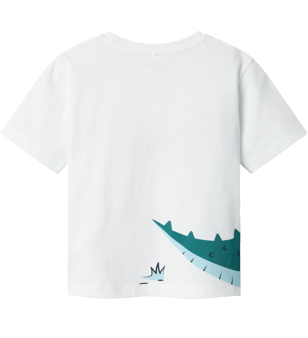 T-Shirt Name It - NmmHelge - Lucent White