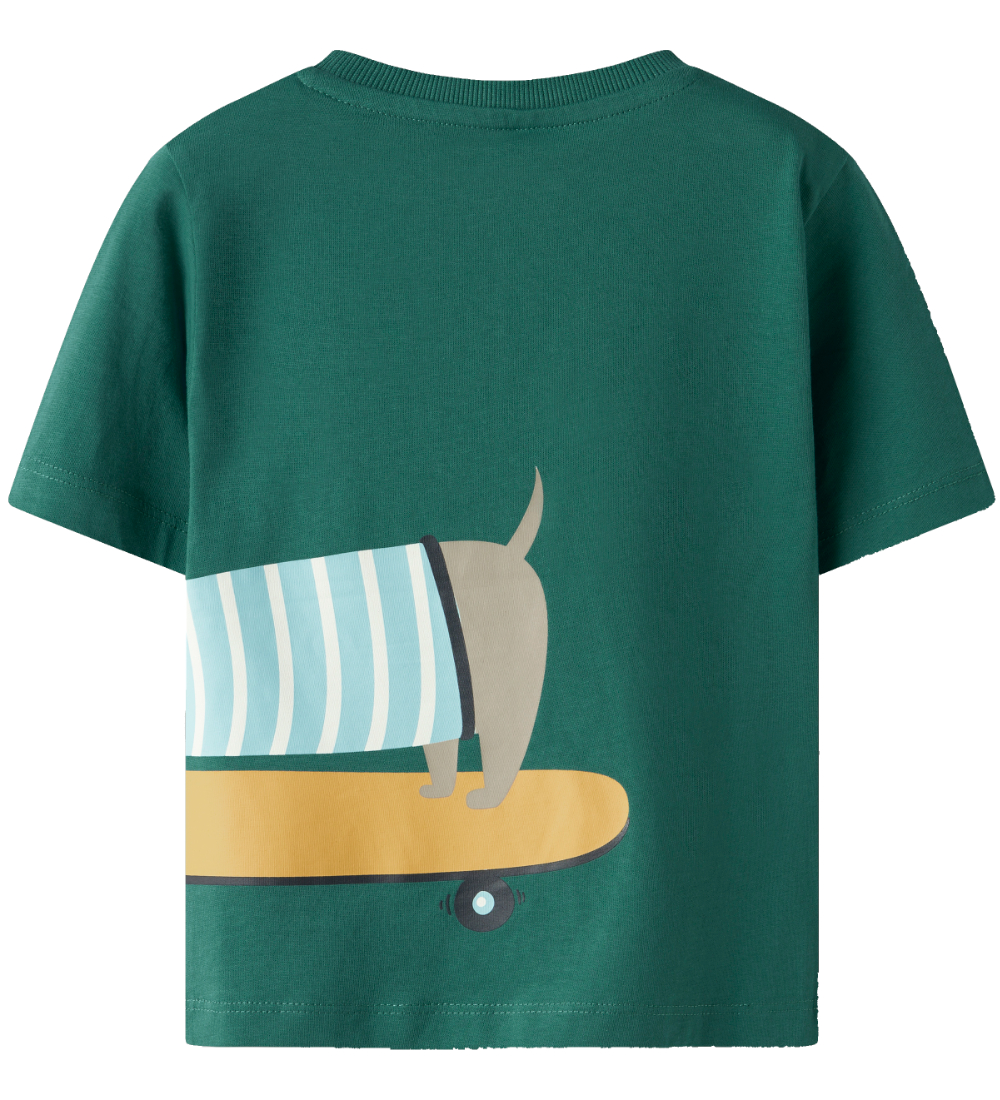 T-Shirt Name It - NmmHelge - Deep Jungle