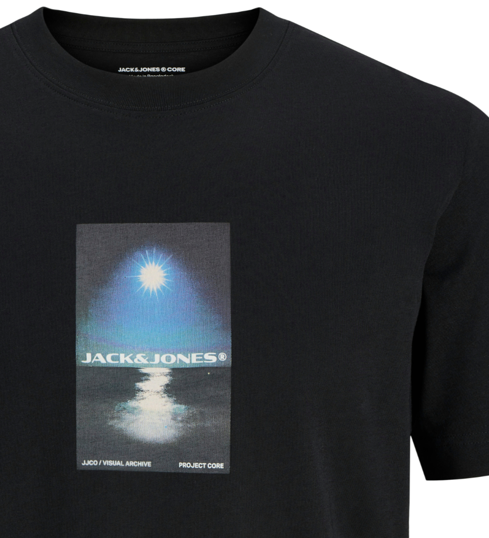 - T-Shirt Jack & Jones - Photo JcoCalma - Noir