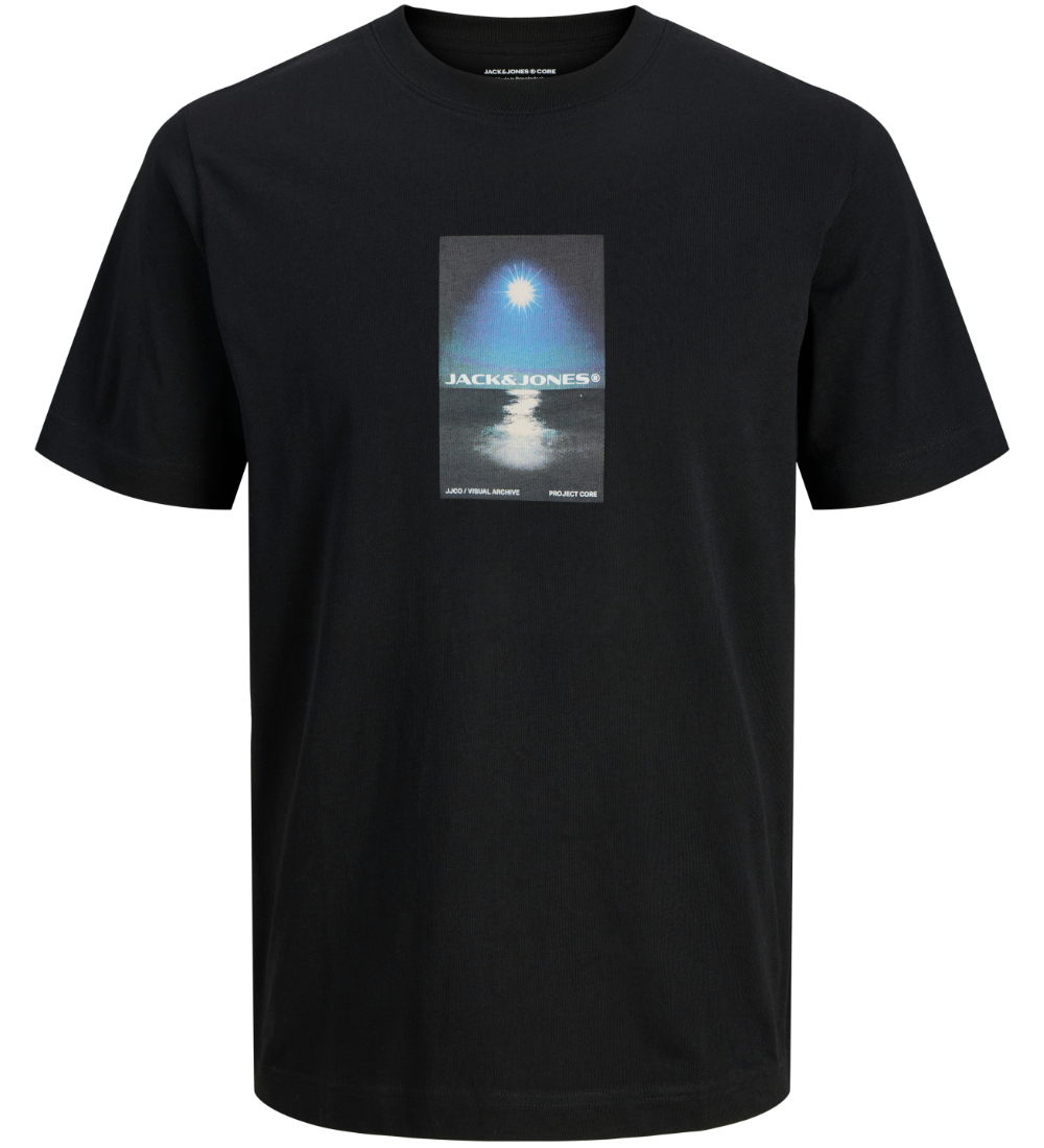 - T-Shirt Jack & Jones - Photo JcoCalma - Noir