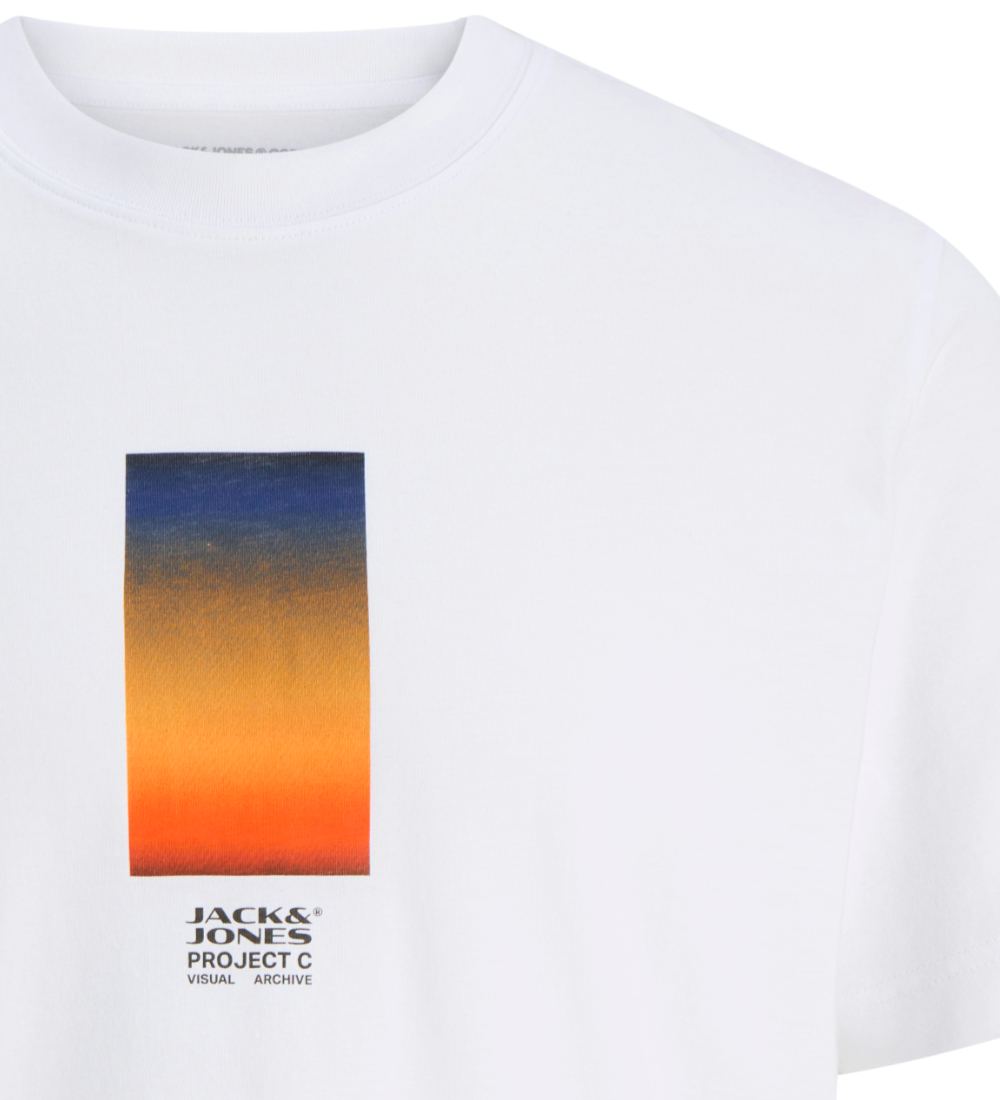 Jack & Jones - T-shirt - JcoCalma Photo - Bright White