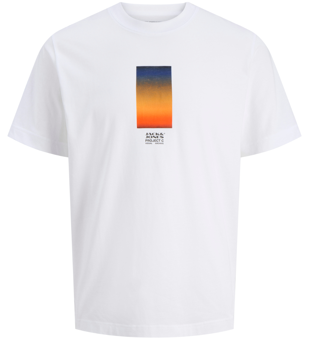 Jack & Jones - T-shirt - JcoCalma Photo - Bright White