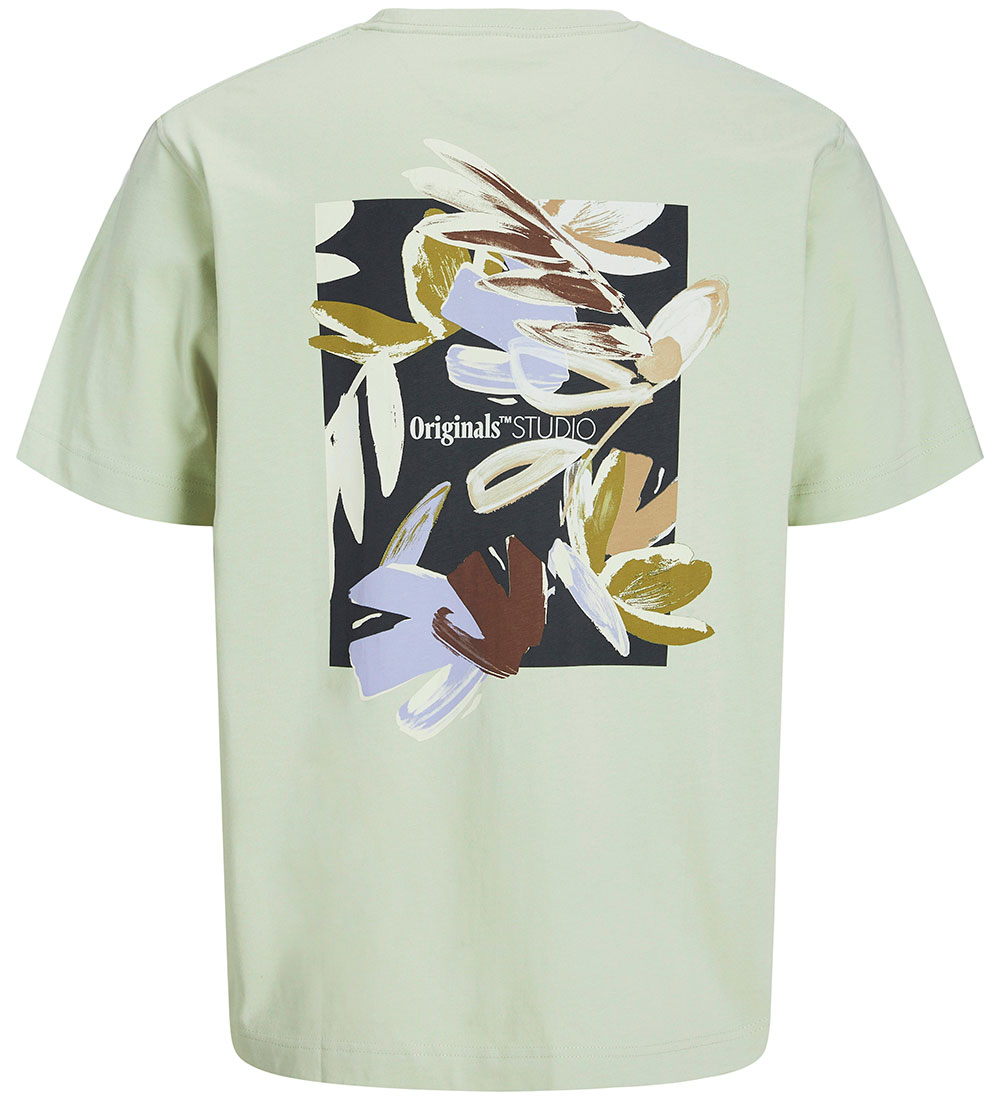 Jack & Jones T-Shirt Jorvarenna - Seladon-Tönung