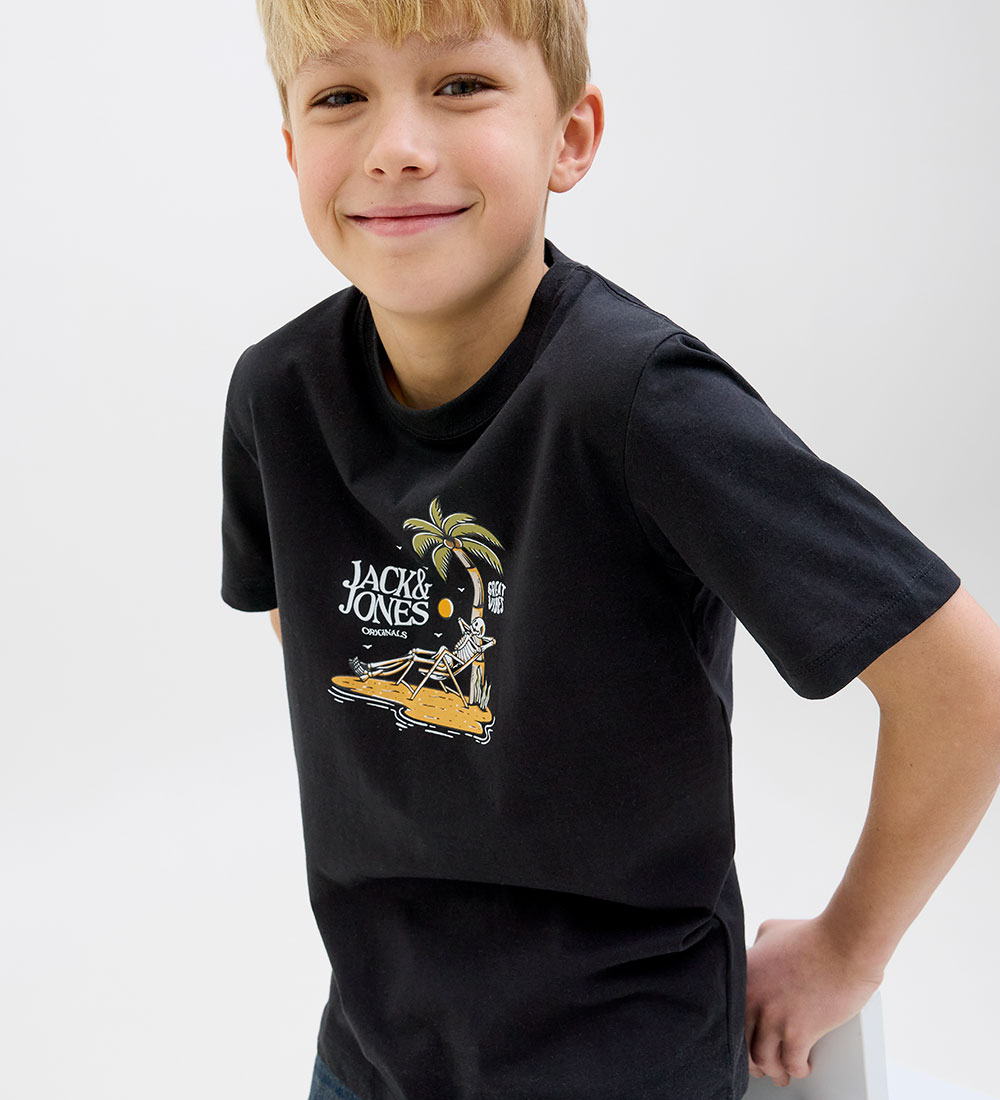 Jack & Jones T-paita - JorSkull - Musta