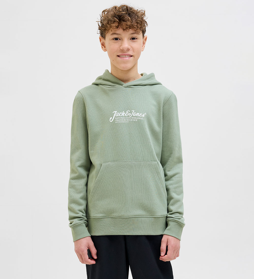 Jack & Jones Huppari - JjBeau - Jäävuori Green