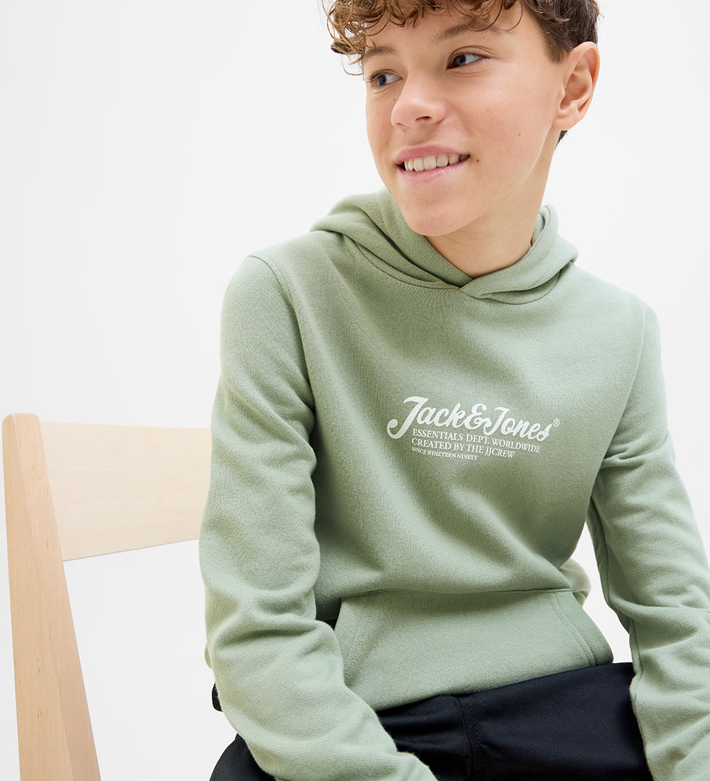 Jack & Jones Huppari - JjBeau - Jäävuori Green