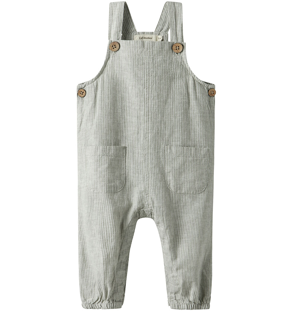 Lil' Atelier Overalls - NbmJesper - Seagrass