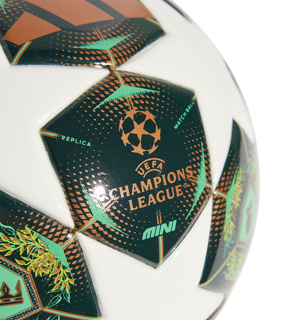 adidas Performance Football - UCL Mini - White/SHAGRN/SSLIME