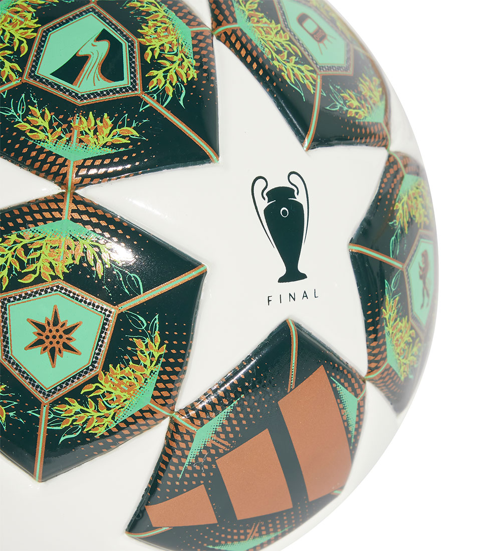 adidas Performance Football - UCL Mini - White/SHAGRN/SSLIME