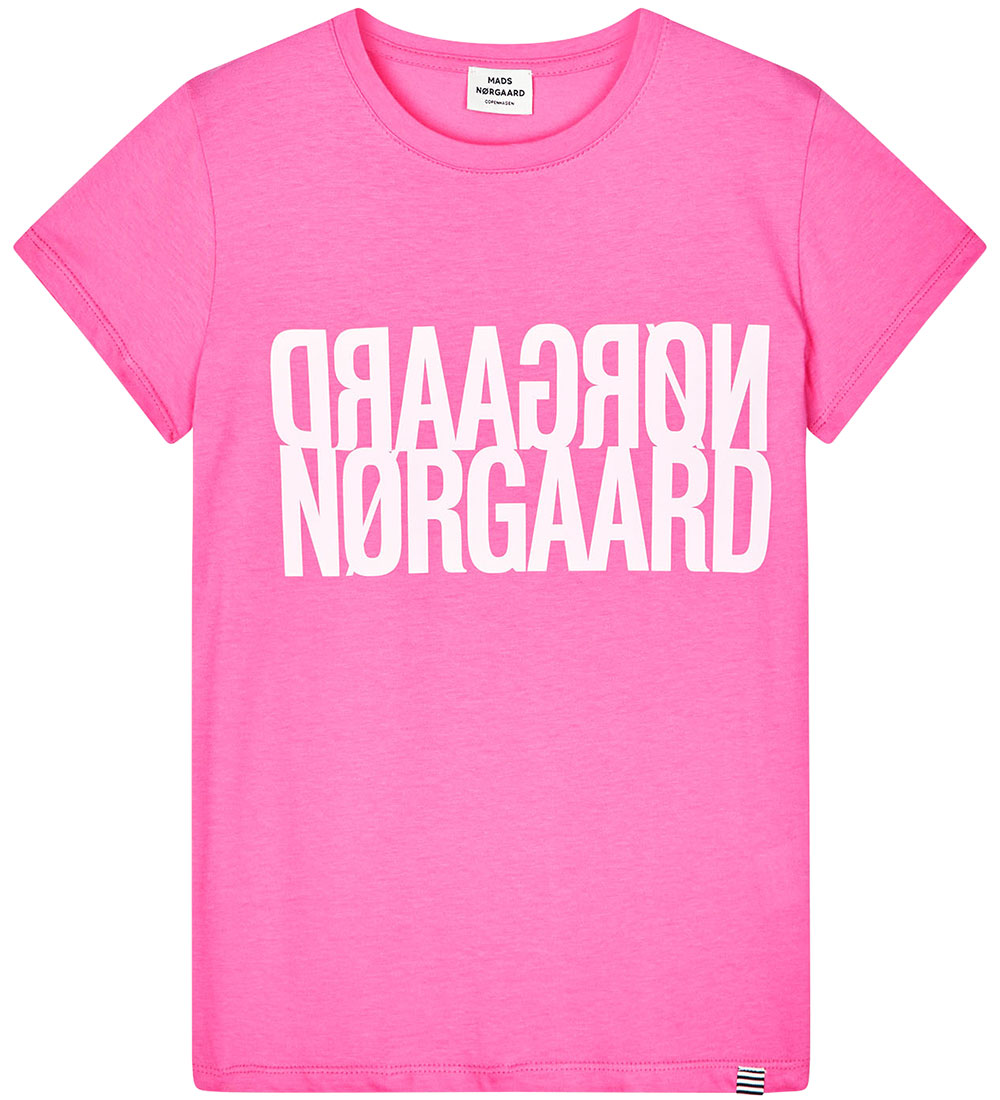 Mads Nørgaard T-shirt - Tuvina - Utslagning Rosa m. Logo