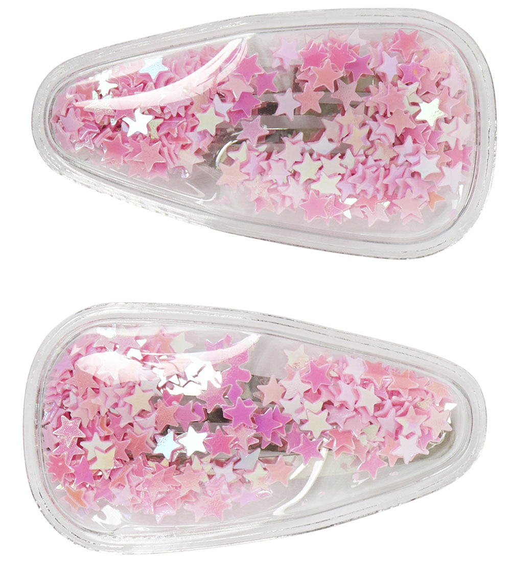 Name It Haarspange - 2er-Pack - NmfConfetti - Ballerina/Pink Sta