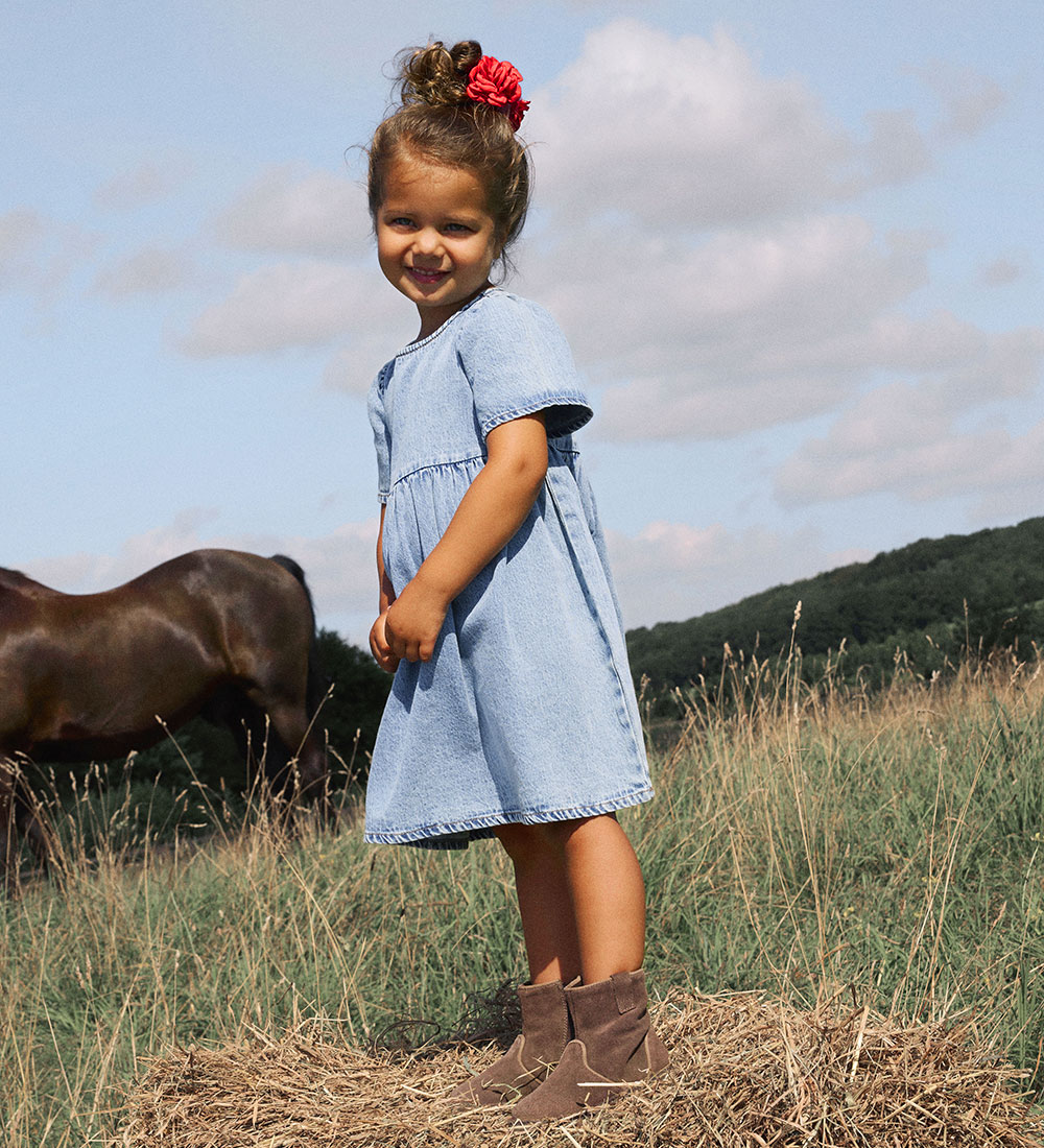 Name It Kleid - NmfGemma - Medium+ Blue Denim