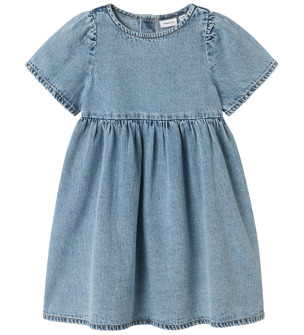 Name It Kleid - NmfGemma - Medium+ Blue Denim