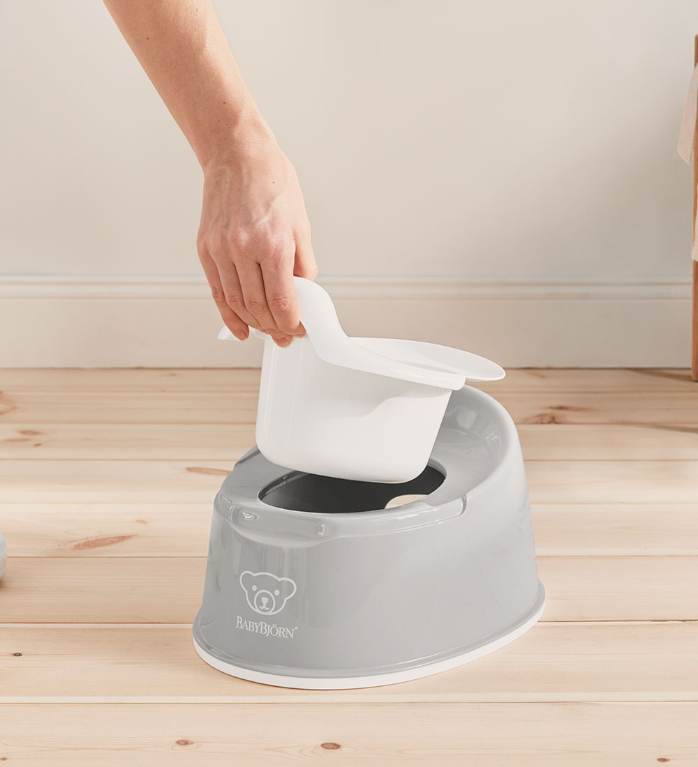 BabyBjörn Potty - Grey/White