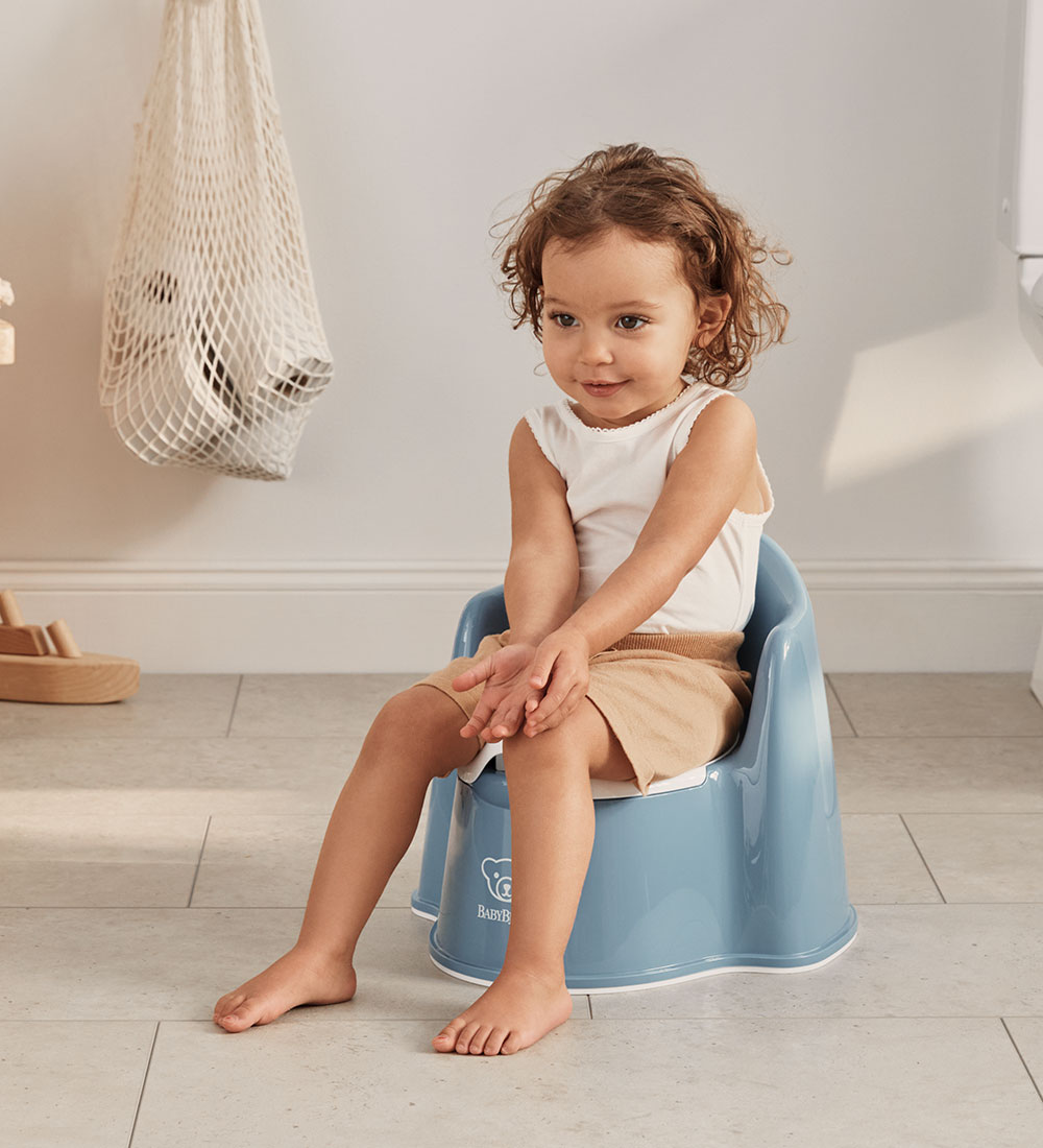 BabyBjörn Töpfchenstuhl - Graublau/Weiß
