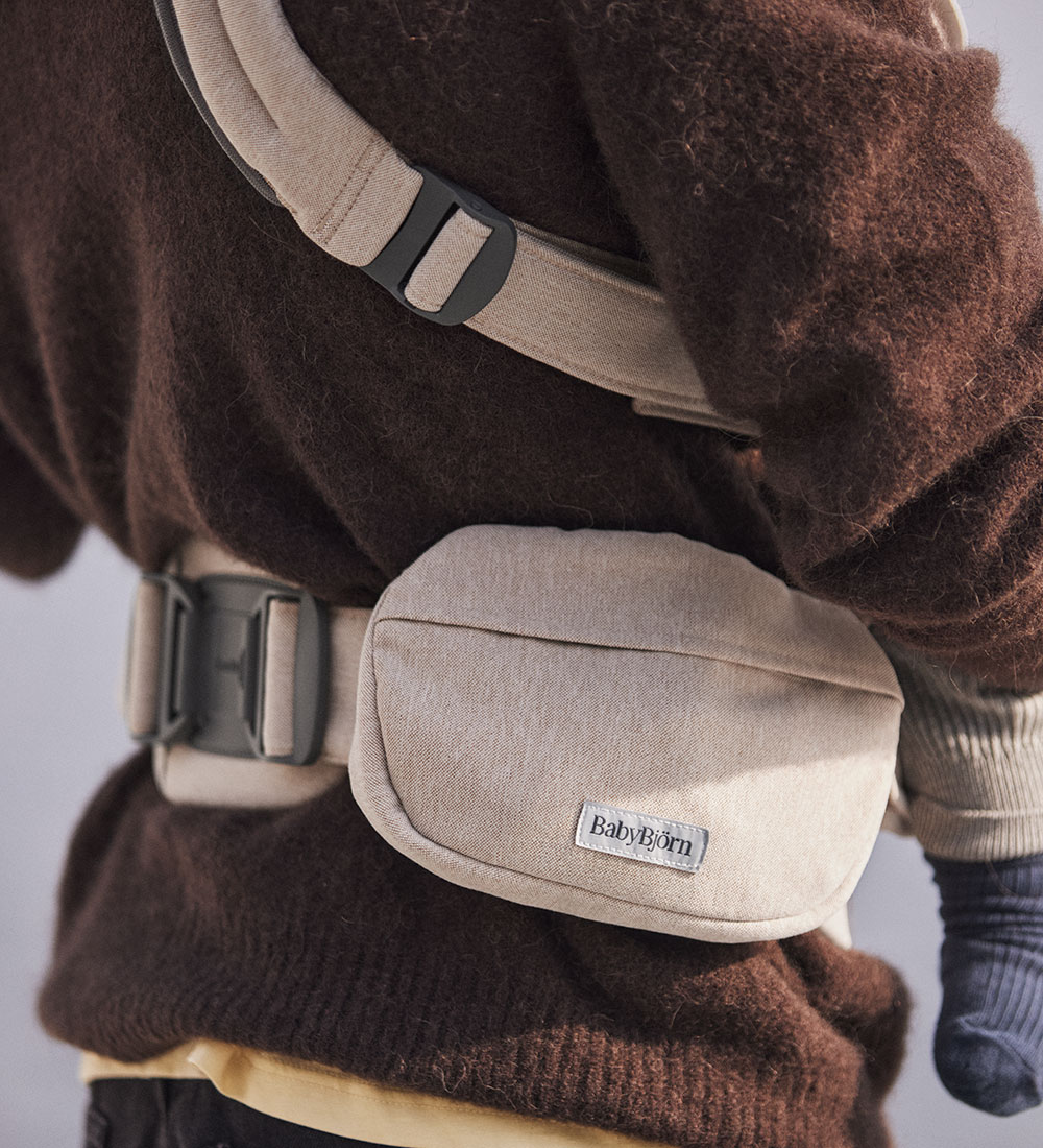 BabyBjörn Pockets for Baby Carrier - Woven Melange - Light Beige