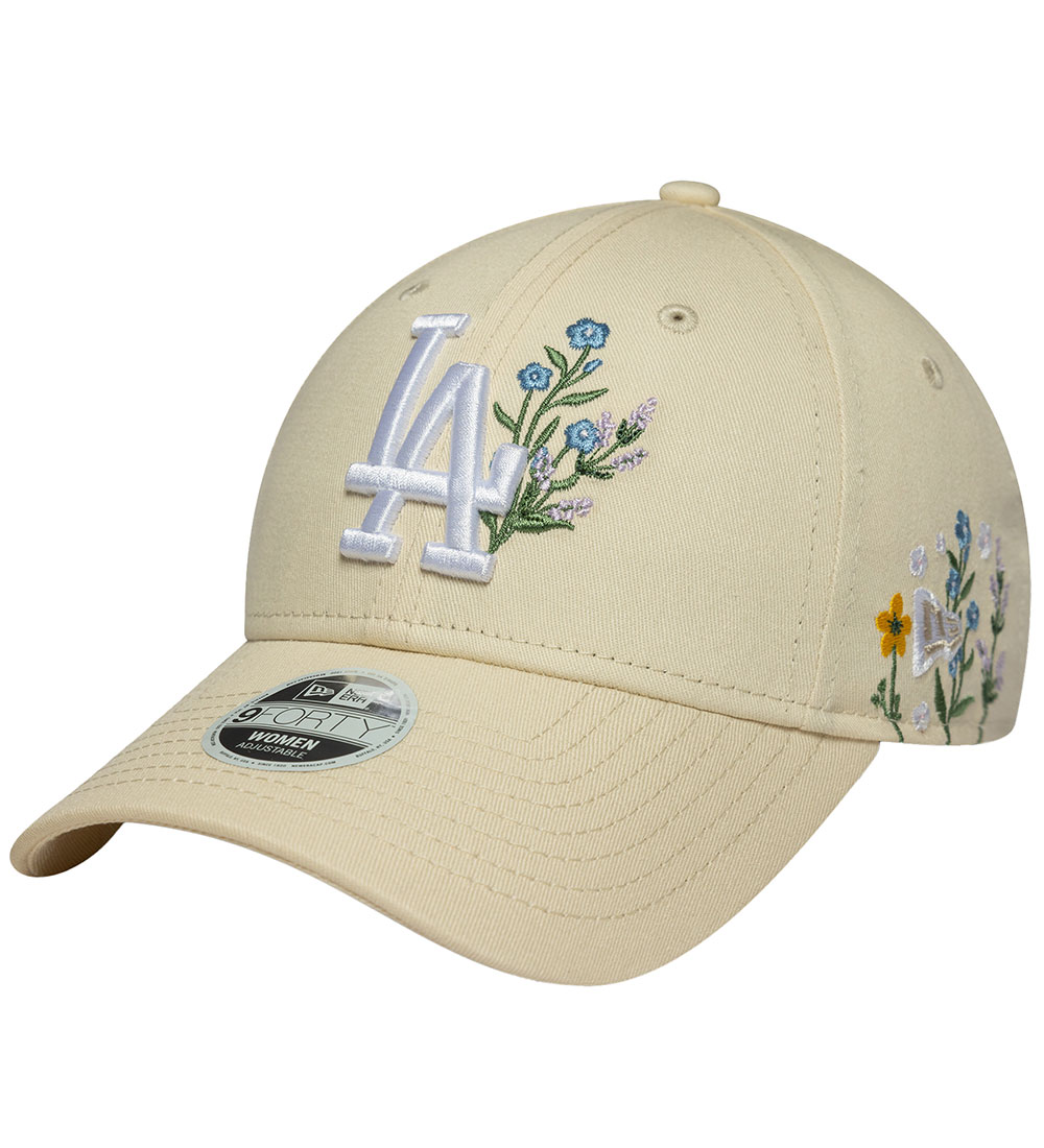 New Era Derhúfa - 9Fjörutíu - Floral - Light Drapplitað