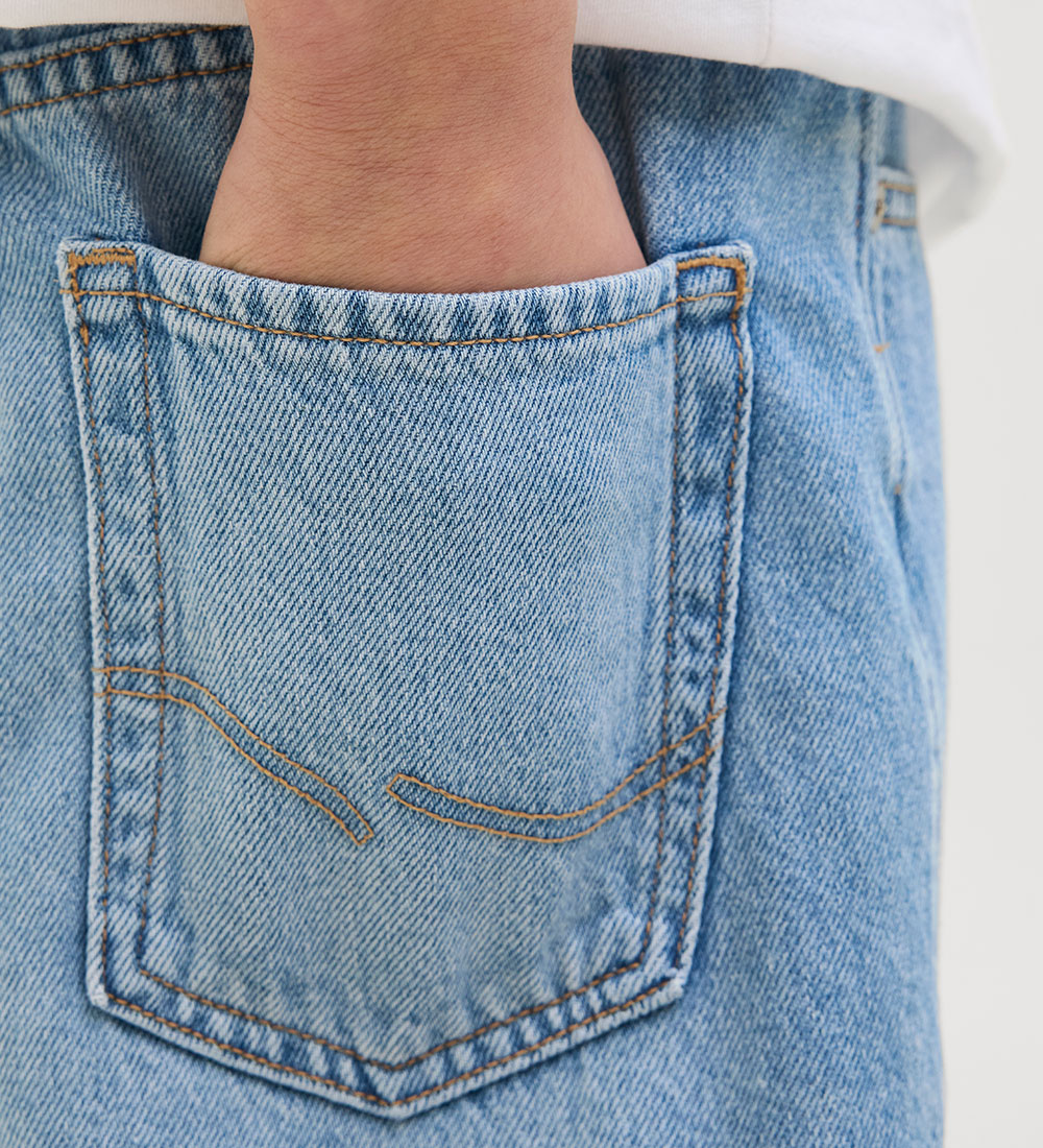 Jack & Jones Stuttbuxur - JjiTony - Blue Denim