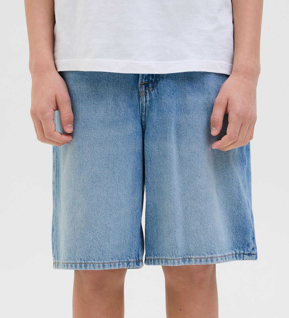 Jack & Jones Stuttbuxur - JjiTony - Blue Denim