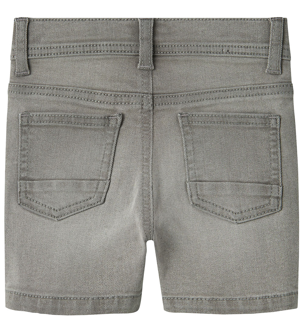 Name It Shorts - NmmSilas - Light Grey Denim