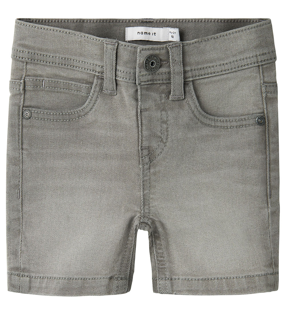 Name It Shorts - NmmSilas - Light Grey Denim