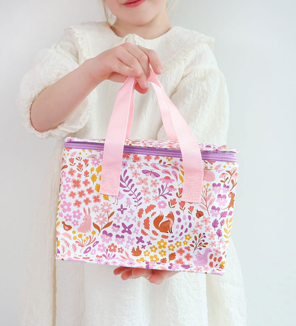 A Little Lovely Company Cooler bag - Flower Garden