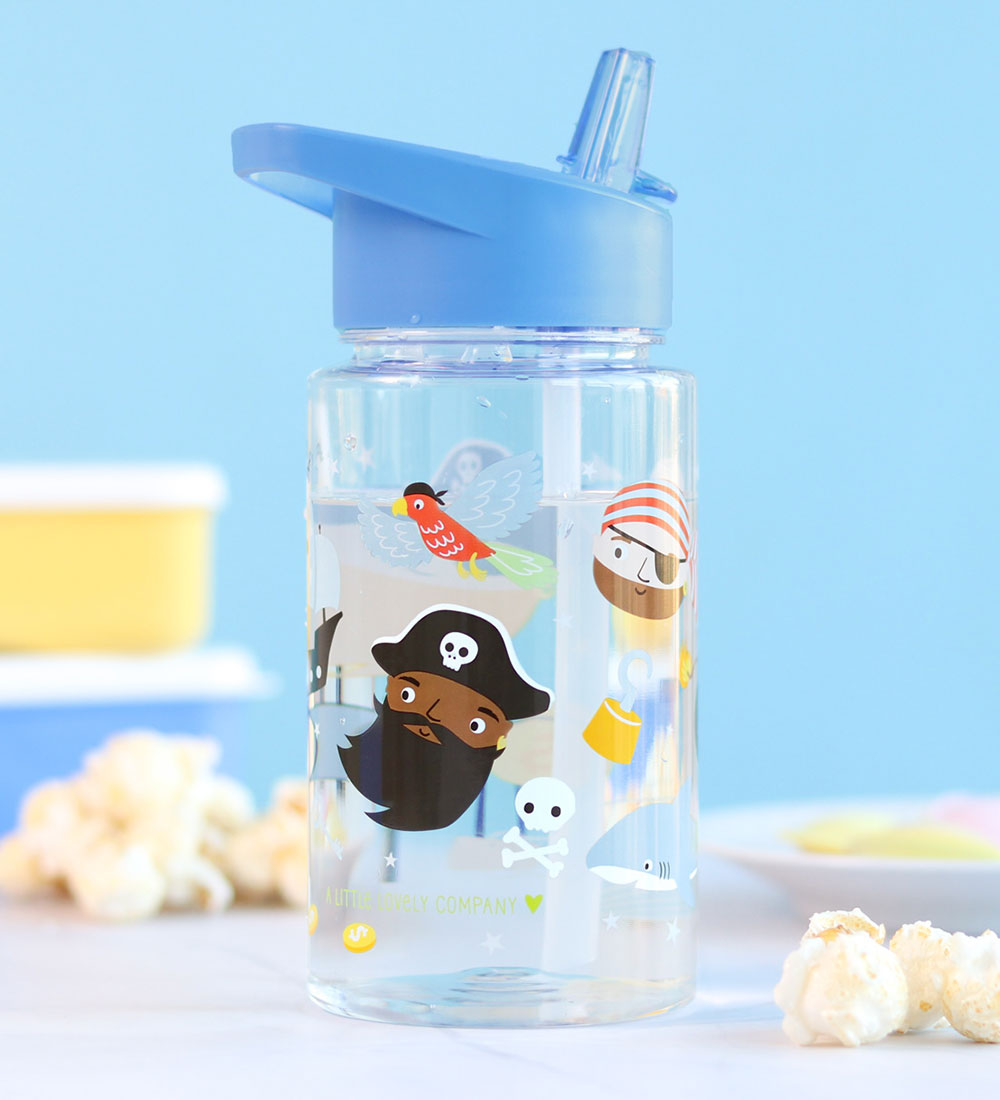 A Little Lovely Company Water Bottle - 450 mL - Pirates