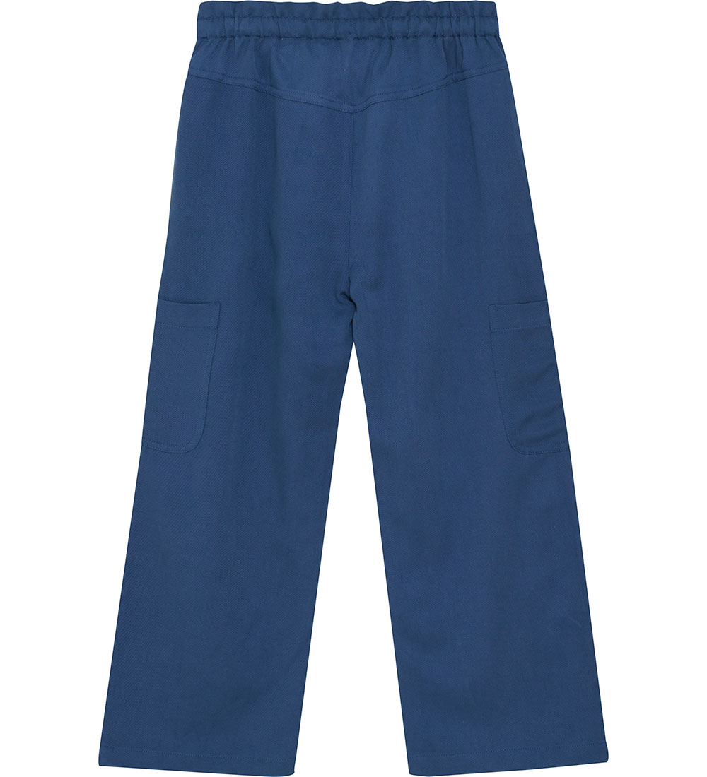 Minymo Trousers - Lyocell - True Blue