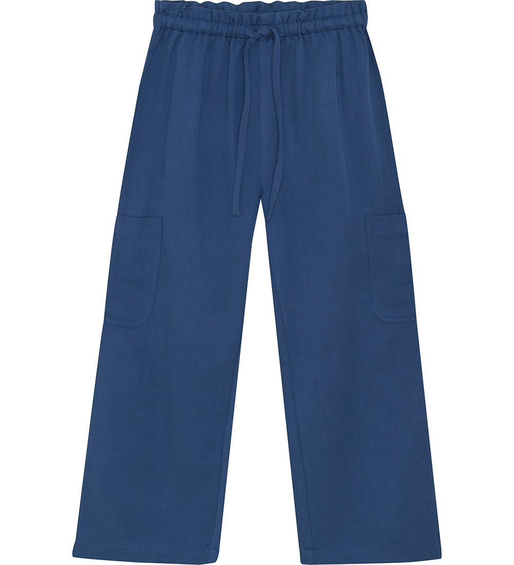 Minymo Trousers - Lyocell - True Blue