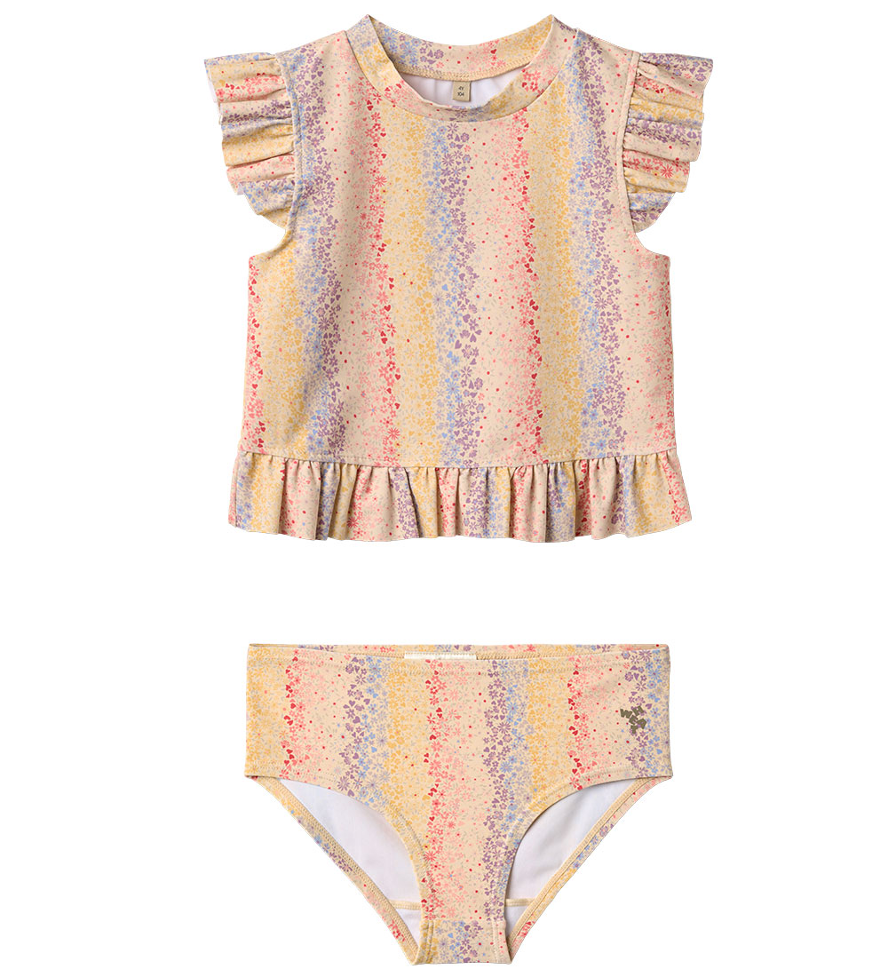 Wheat Bikini - Alma - UV40+ - Multi Rainbow
