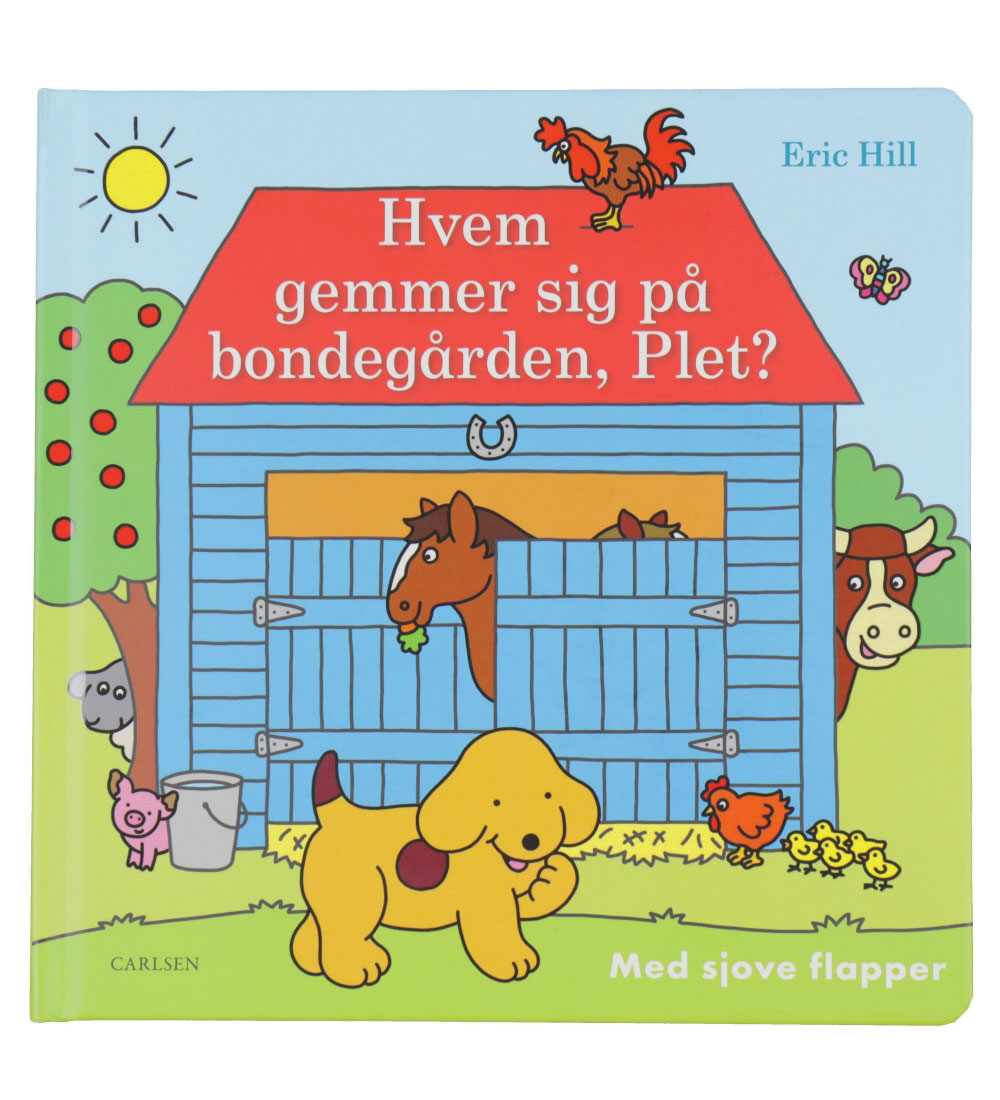 Forlaget Carlsen Book - Who's Hiding at the Farm Spot - Dan